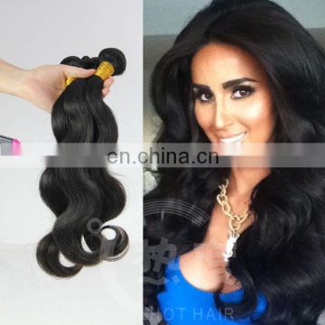 BEST quality hot selling hair factory price Mongolia hair body wave clip in hair extension