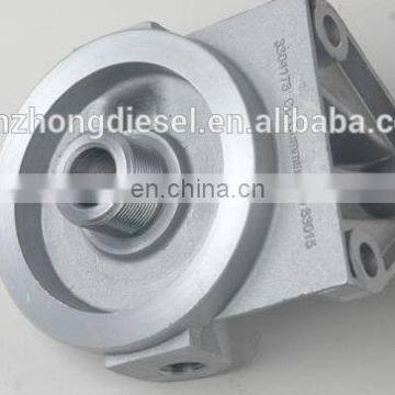 Original  K19 Diesel motor part Lubricating Oil Filter Head 3304173 3304172