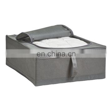 Wholesale Housewares Breathable Large Collapsible Fleece Under bed Storage Box Bin with Zipper