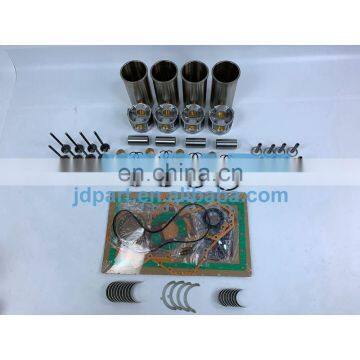 4JA1 Overhaul Kit With Bearings Piston Rings Engine Valve Full Gasket Set Liner Kit For Isuzu