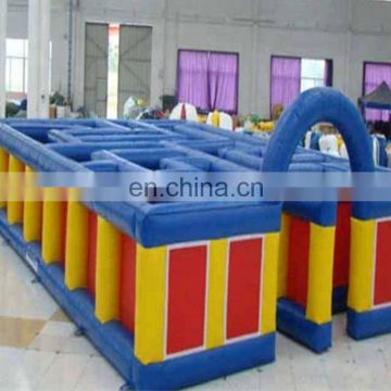 manufacturer sale inflatable maze game tunnel maze,outdoor air maze for labyrinth games