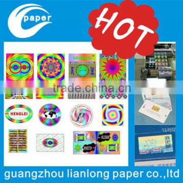 In 2015, the latest custom holographic stickers / 3 d holographic stickers