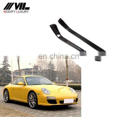 Modify Luxury 997 911 Dry Carbon Fiber Side Door Sill Trims for Porsche Carrera S 4S Turbo S GT2 GT3 Targa 4S 2005-2011