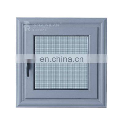 Small Aluminum Profiles Electric Shutter Bathroom Window Price