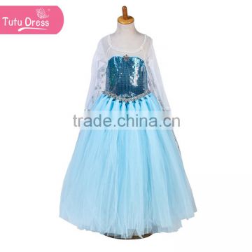 Wedding Flower Girls Party Pageant Dress Same With Elsa In Frozen