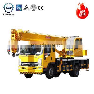 Construction Machinery Parts Small Boom Truck Crane Latest Price 16Tons Truck Cranes For Sale