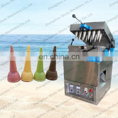 32Pcs/Time Biscuit Ice Cream Cone Waffle Cookie Making Edible Coffee Cup Maker Machine