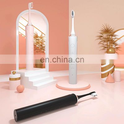 Electric toothbrush 2 replacement heads 5 modes waterproof rechargeable toothbrush