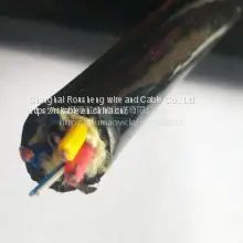 Power cable 3-core 1.0/1.5/2/3.0+ 4-core single-mode optical fiber anti-seawater cable Underwater floating cable