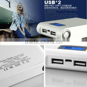 wholesale power bank supply power bank with daul usb
