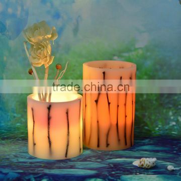 Multi-color battery operated remote tea light candles for wedding