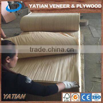 Eengineered veneer 0.3mm recon poplar veneer recon gurjan veneer