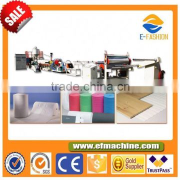 Polyethylene Foam PE Sheet Production Line For PE Foam Machine