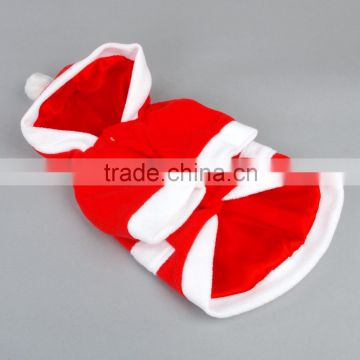 red hotsales pet application clothes merry christmas pet dog clothes