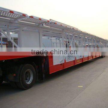 Car semi trailer with enclosed-end/semi enclosed/skeleton type