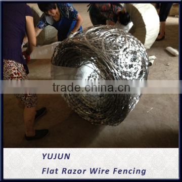 hot sale low price razor barbed wire mesh fence