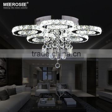 LED Flush Mount Ceiling Lights Crystal & Stainless Steel Ceiling Lamps Zhongshan lighting MD8825C-5R