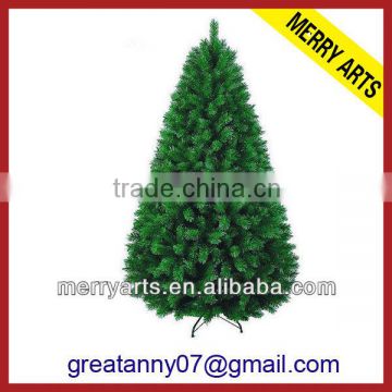 yiwu china low price products green artificial christmas tree pvc