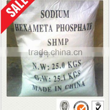 low price sodium hexametaphosphate /shmp dispersing agent