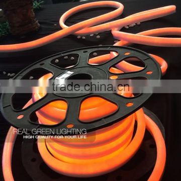 220V LED Ultra Thin Orange Neon Flex Rope Light