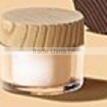 Cosmetic Packaging Round Grained Acrylic jar