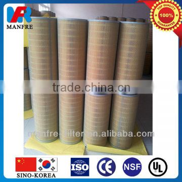 cellulose paper air filter cartridge for gas turbine