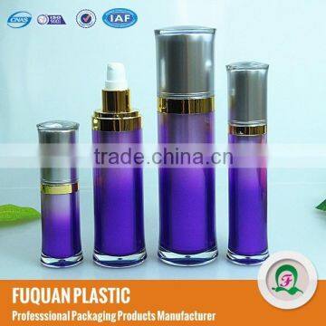 15-120ml Fancy plastic acrylic make up lotion bottles