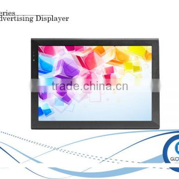 17inch (4:3) point of sale video monitor ads retailers pos video screen digital signage player manufacturers backpack display