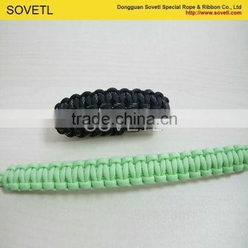 Top quality Custom 3 color paracord bracelet with buckle instructions