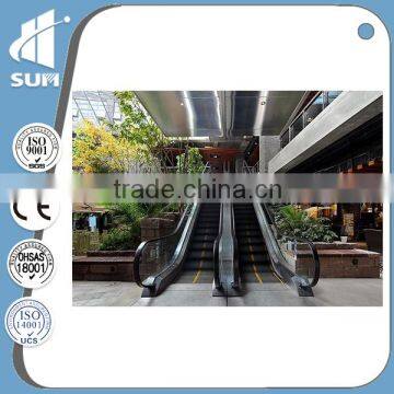 Top quality speed 0.5m/s 1000mm step width handrail of escalator