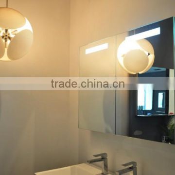 LED bathroom mirror cabinet with high quality aluminum body,lighted mirror cabinet for modern hotel bathroom