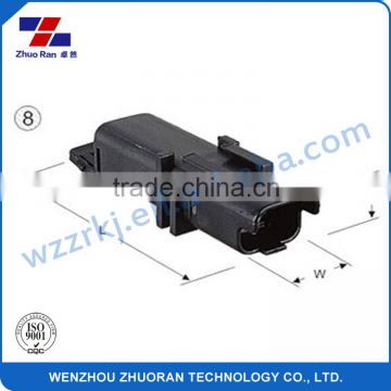Plastic 2 pin PA66 auto connector DJ7027Y-2.5-11 for automotive application,housing application