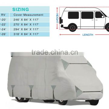 Tailored class B Caravan Cover/RV Cover/Motorhome Cover