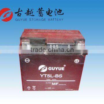 Maintenance Free MF Motorcycle Battery YT5L-BS