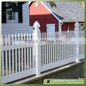 Garden vinyl fence