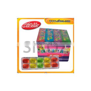 SK-V050 10 in 1 Rainbow Fruit Jelly Cube
