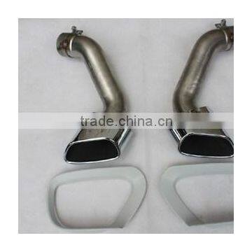 High quality exhaust tip pipe/BM W X5 exhaust muffler pipe