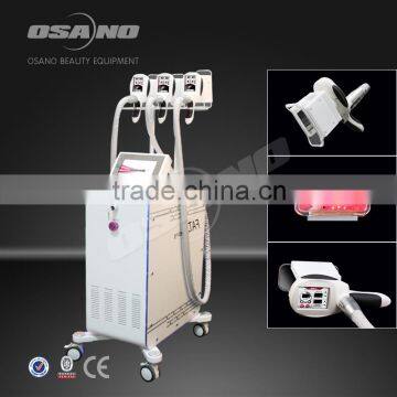 Flabby Skin Powerful Cryolipolysis Beauty Slimming 50 / 60Hz Machine With 3 Different Size Working Handles