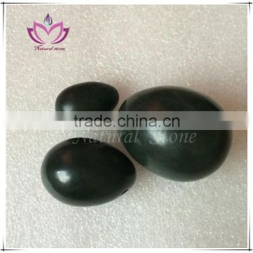 famous hetian jade nephrite jade eggs yoni eggs for kegel exercise with certiification