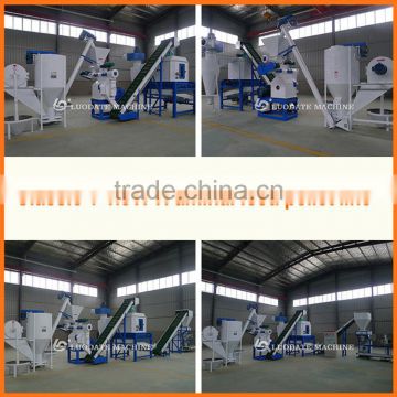 Classic 1-1.5TPH small feed mill plant,poultry feed plant/poultry feed machine
