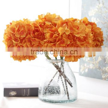 Home & wedding table decoration silk Hydrangea artificial flowers for sale
