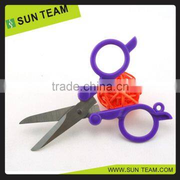 SC092 4-1/4"stainless steel folding scissors for school student