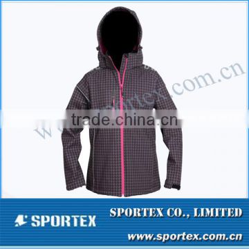 Functional Xiamen Sportex ladies outdoor jacket, outdoor jacket for ladies, wholesale outdoor jacket OEM#YC13052