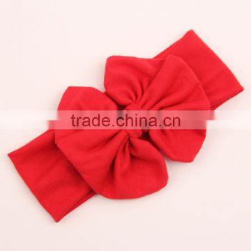 Factory Wholesale plain top baby headbands for baby girls