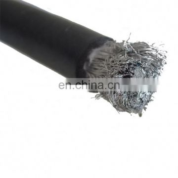 Aluminum Wires Stranded Conductor Flexible Rubber Welding Cable 70Mm2 120MM2 Rubber Welding Cable