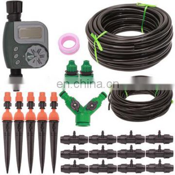5M~25M DIY Drip Irrigation System Automatic Watering Garden Hose Micro Drip Garden Watering Kits with Adjustable Drippers