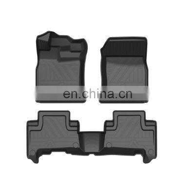 3PC 3D Car Mat Washer Custom Floor Mats Black Car Mats For Toyota Fj