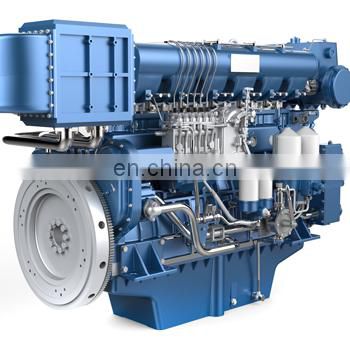Weichai 6 cylinders 4 stroke WHM6160C450-1 boat motor 330KW marine motor