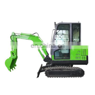 Top quality joystick controls excavator with thumb small hydraulic excavator for garden