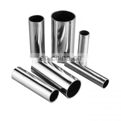 SS304 Erw Stainless Steel Round Pipe Handrail Pipe